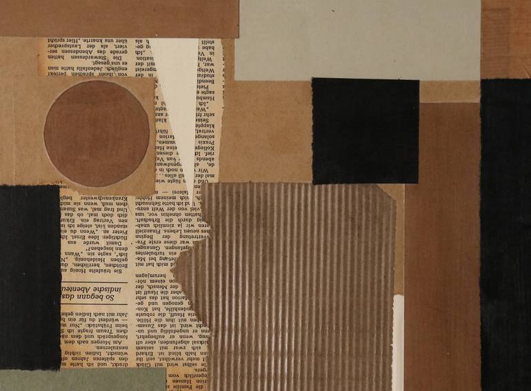 Original Dada Abstract Collage by Seth Colin