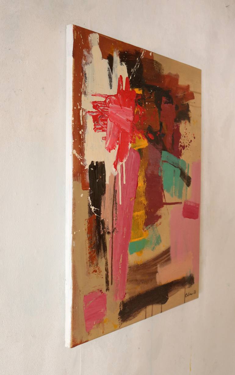 Original Abstract Expressionism Abstract Painting by Seth Colin
