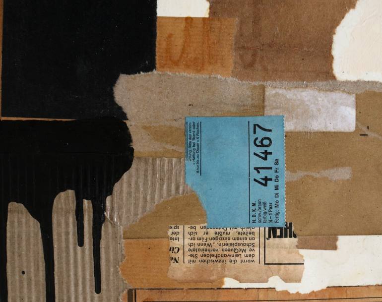 Original Abstract Collage by Seth Colin