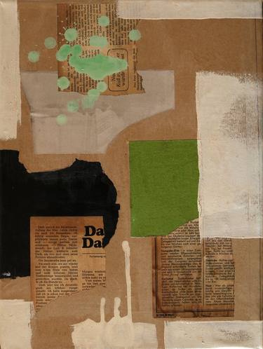 Original Dada Abstract Collage by Seth Colin