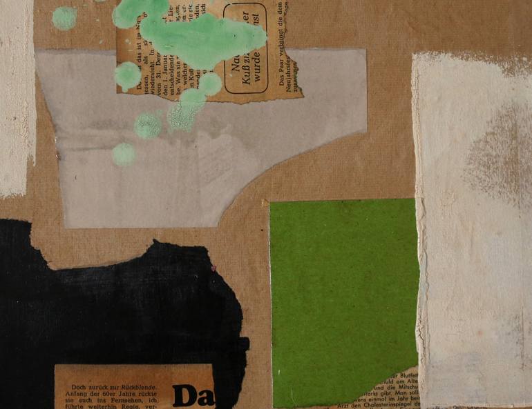 Original Dada Abstract Collage by Seth Colin