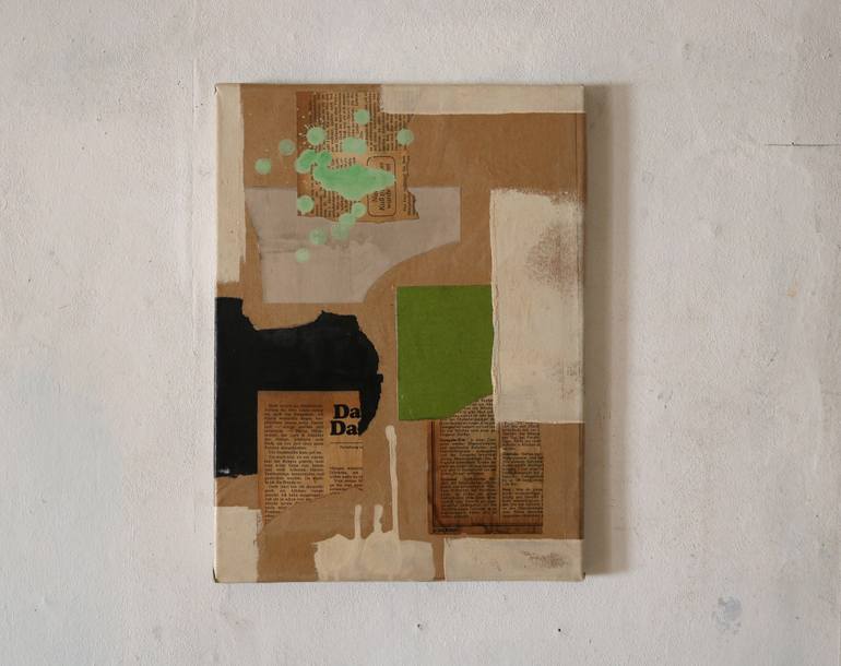 Original Dada Abstract Collage by Seth Colin