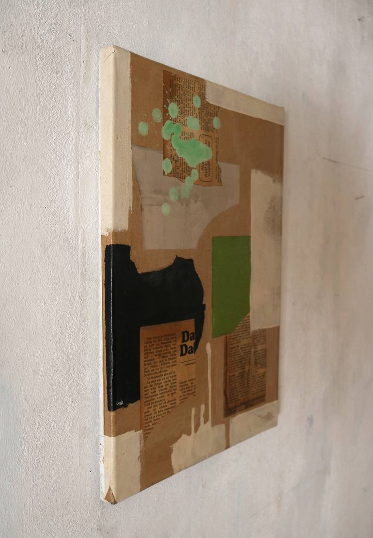 Original Dada Abstract Collage by Seth Colin