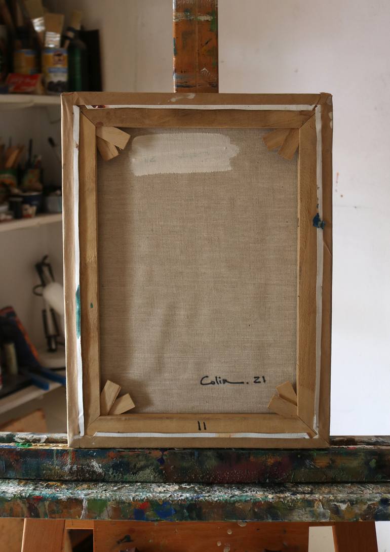 Original Dada Abstract Collage by Seth Colin