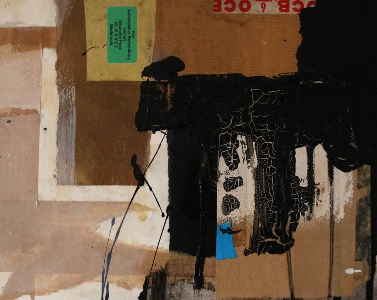 Original Dada Abstract Collage by Seth Colin