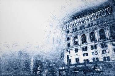 Print of Architecture Drawings by Janna Coumoundouros