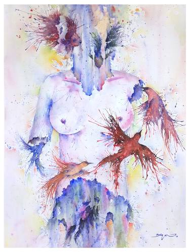 Print of Conceptual Women Paintings by Briyan Farid