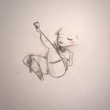 naked girl #4 Drawing by Massimiliano Valvola Bonometti | Saatchi Art