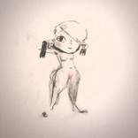 naked girl #4 Drawing by Massimiliano Valvola Bonometti | Saatchi Art
