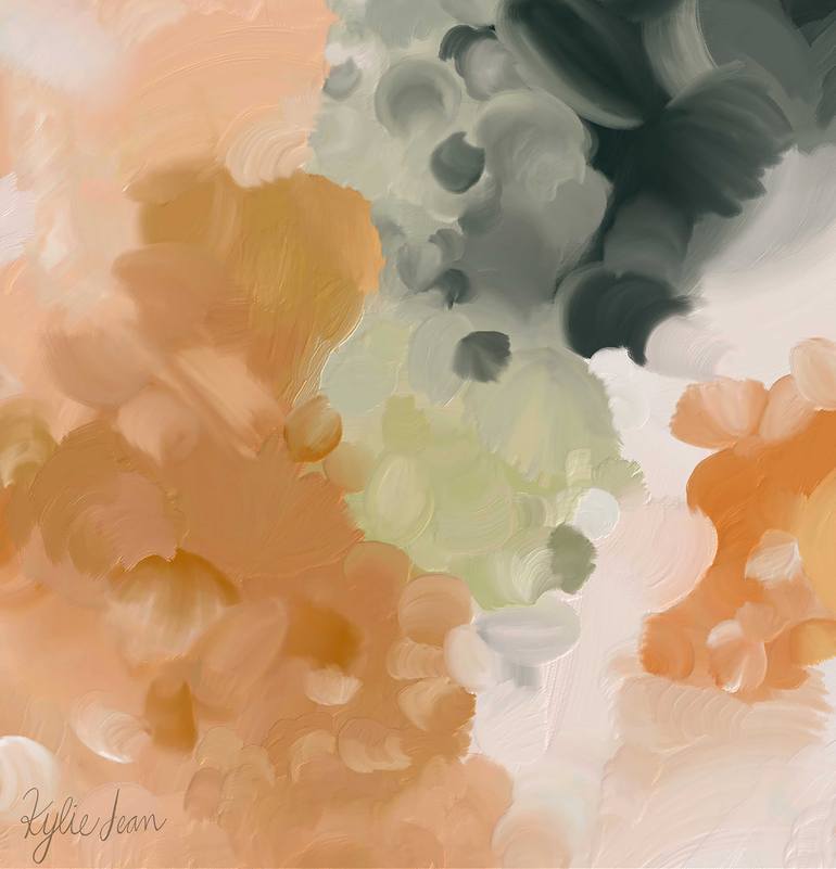Original Abstract Expressionism Abstract Painting by Kylie Pineda