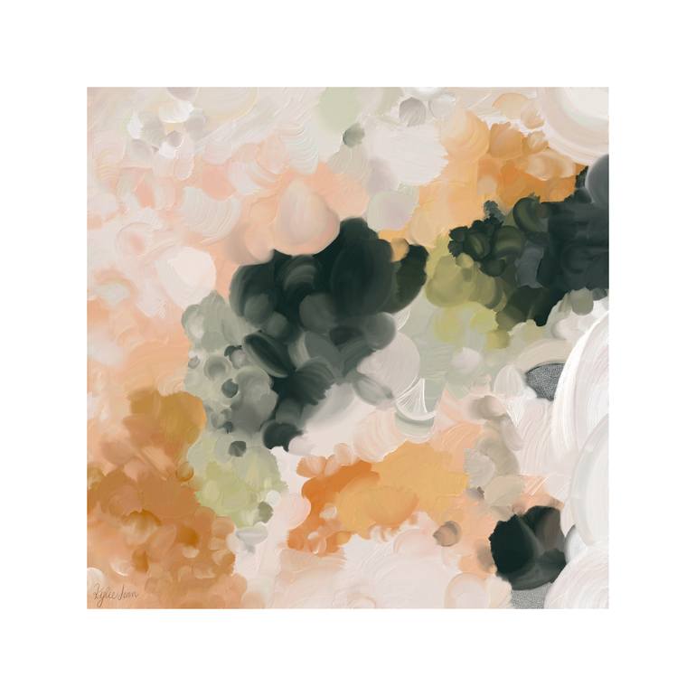 Original Abstract Expressionism Abstract Painting by Kylie Pineda