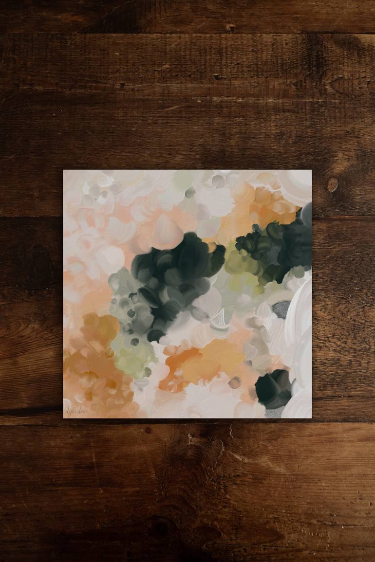 Original Abstract Expressionism Abstract Painting by Kylie Pineda