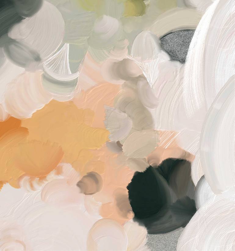 Original Abstract Expressionism Abstract Painting by Kylie Pineda