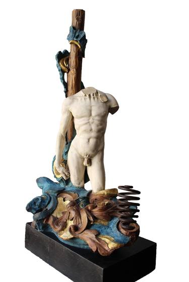 Original Classical mythology Sculpture by ENRICA BAROZZI