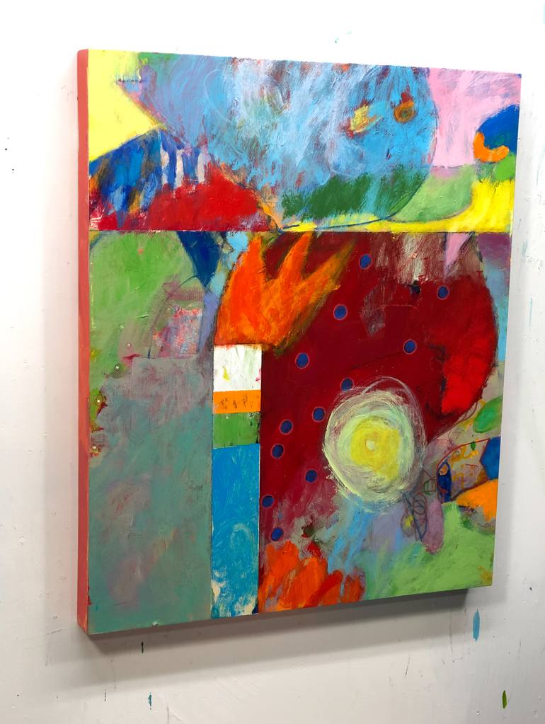 Original Abstract Painting by mitch odenwald