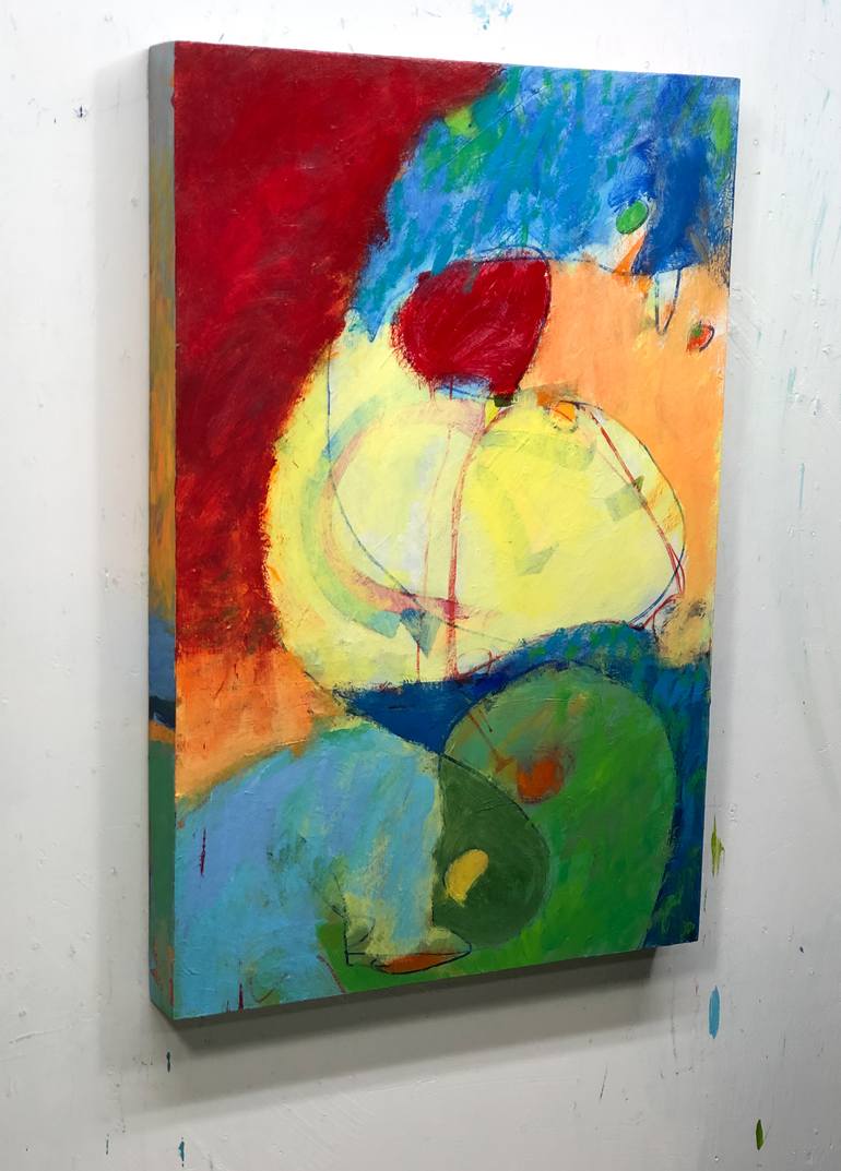 Original Abstract Painting by mitch odenwald