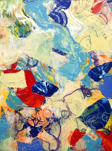 Original Abstract Expressionism Abstract Paintings by mitch odenwald