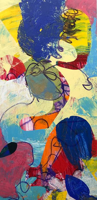Original Abstract Paintings by mitch odenwald