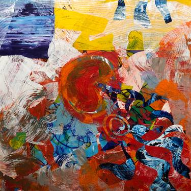 Original Abstract Expressionism Abstract Paintings by mitch odenwald