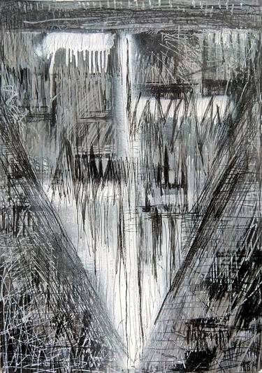 Original Abstract Expressionism Abstract Drawings by Milica Vuković