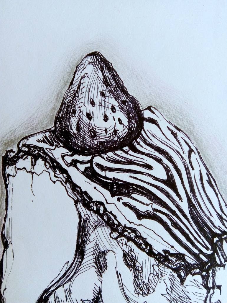 Cheese cake Drawing by Milica Vuković | Saatchi Art