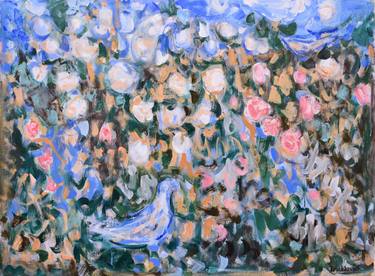Original Impressionism Floral Paintings by Natalia Kruchkevych