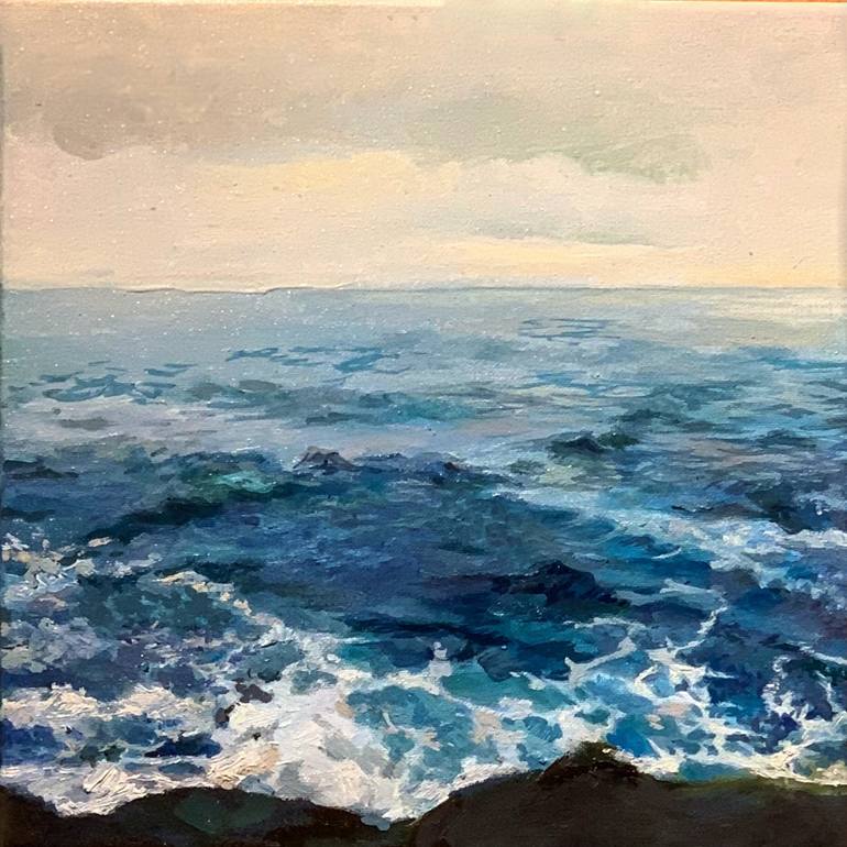 Original Impressionism Landscape Painting by Lesia Kozyr