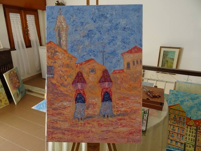 Original Art Deco Other Painting by Andrea Cossu
