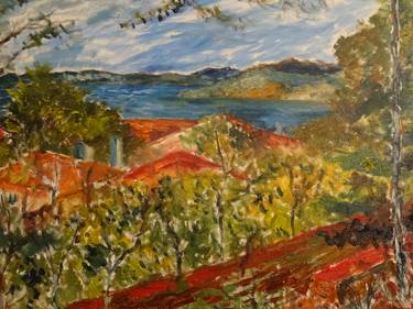 Original Impressionism Landscape Paintings by Andrea Cossu