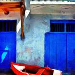 Cute Red Boat by claudio gangi