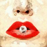 Diamond and Lips by claudio gangi
