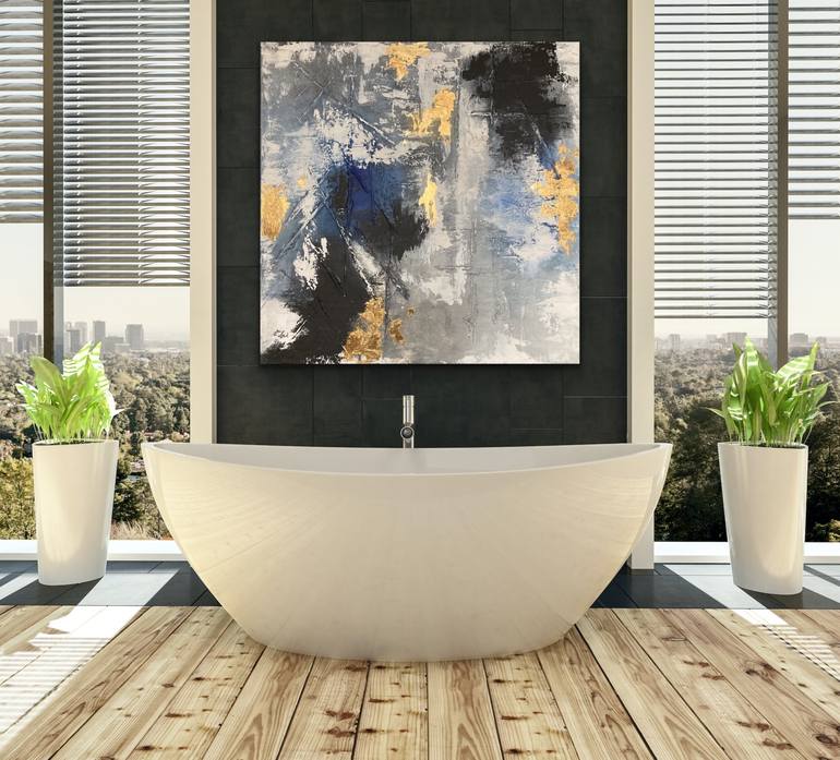 Original Modern art Abstract Painting by Alessandra Viola