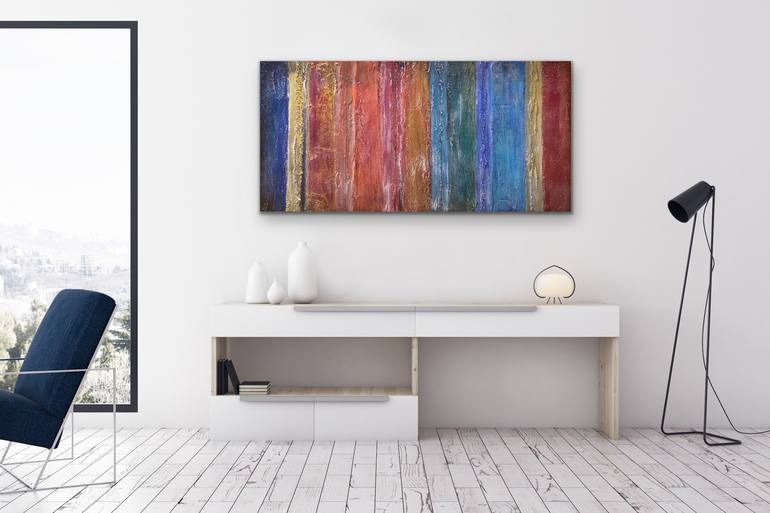 Original Modern Abstract Painting by Alessandra Viola