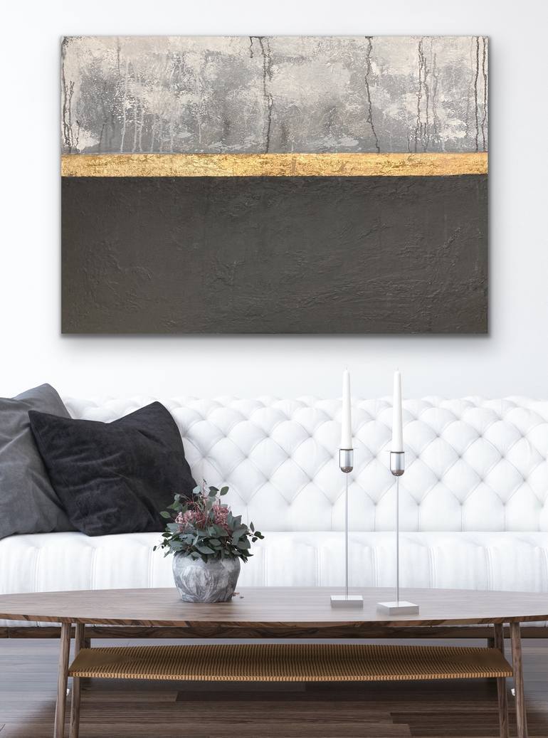 Original Art Deco Abstract Painting by Alessandra Viola