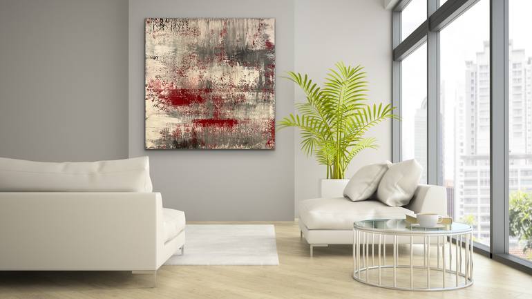 Original Abstract Expressionism Abstract Painting by Alessandra Viola