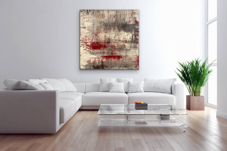 Original Abstract Expressionism Abstract Painting by Alessandra Viola