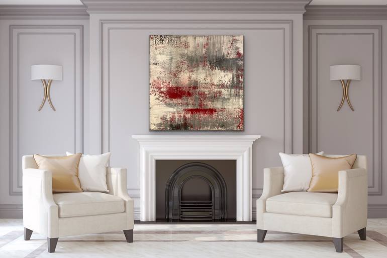 Original Abstract Expressionism Abstract Painting by Alessandra Viola