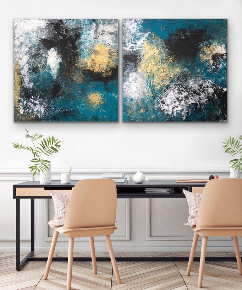 Original Modern Abstract Painting by Alessandra Viola