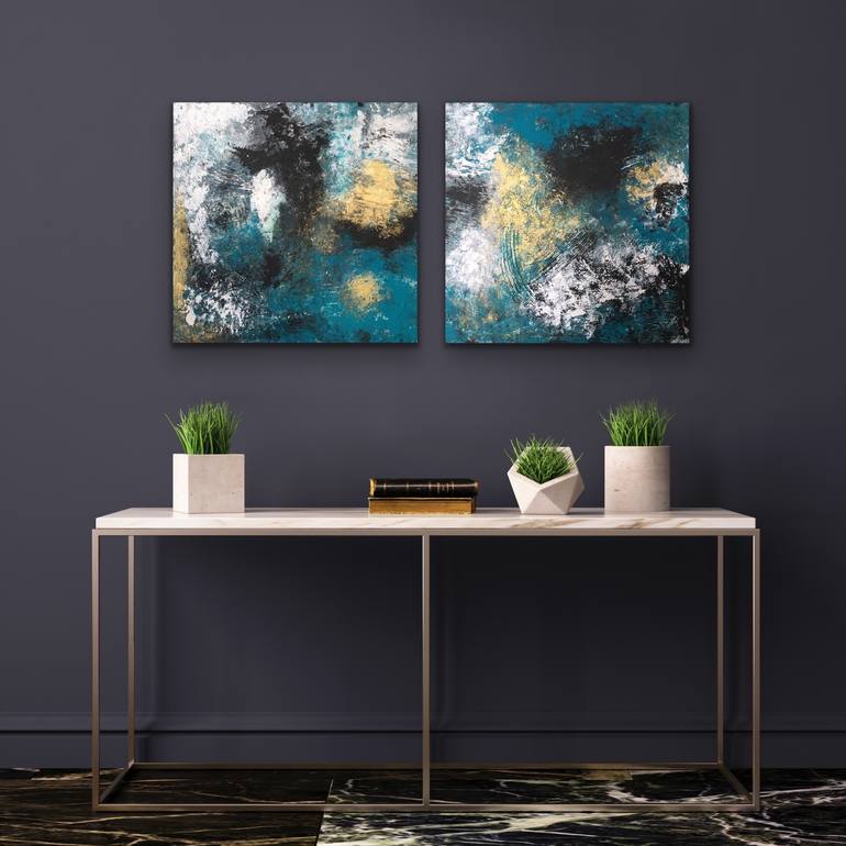 Original Modern Abstract Painting by Alessandra Viola