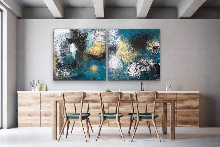 Original Modern Abstract Painting by Alessandra Viola