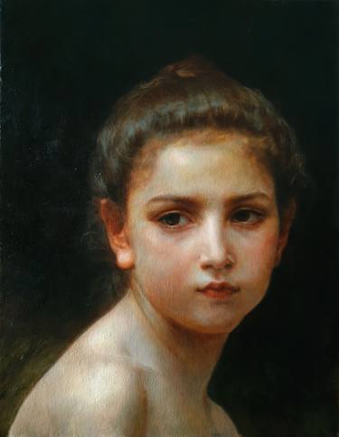 A girl (Bouguereau reproduction) thumb