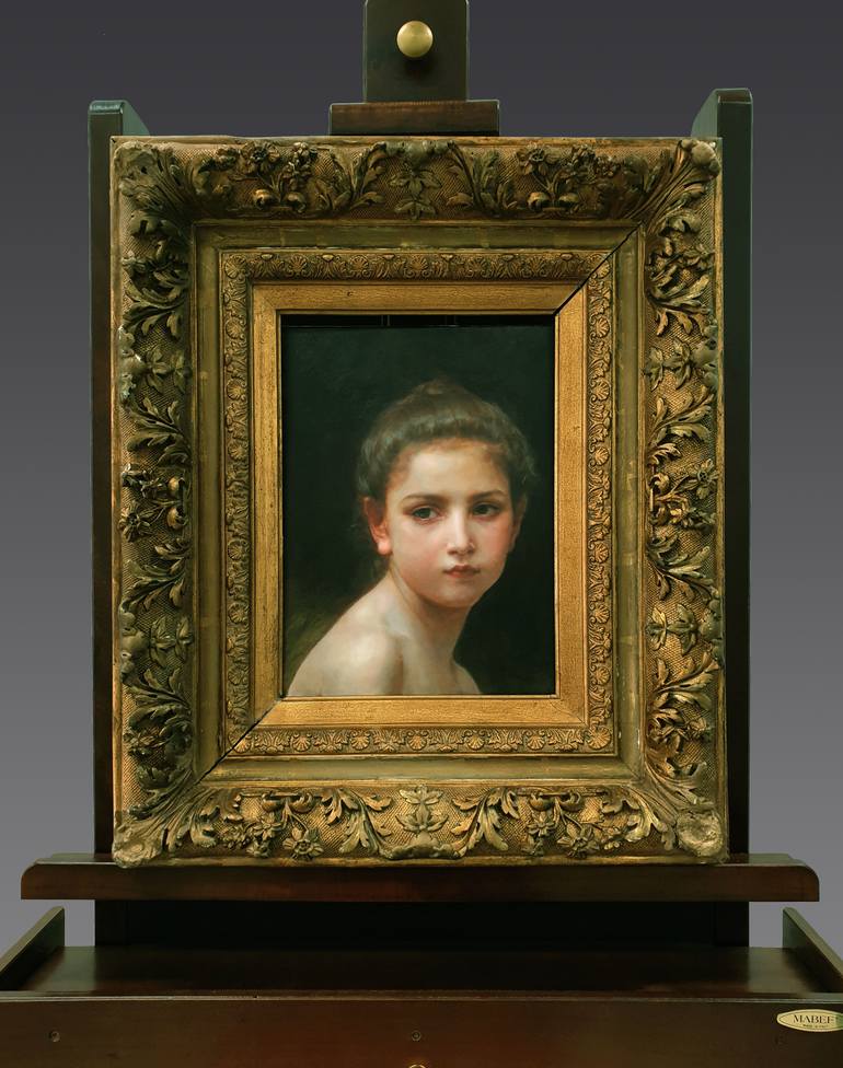 Original Figurative Women Painting by Orkis Studio