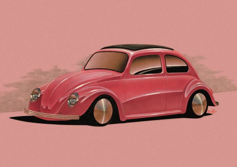 Vw Bug Drawing