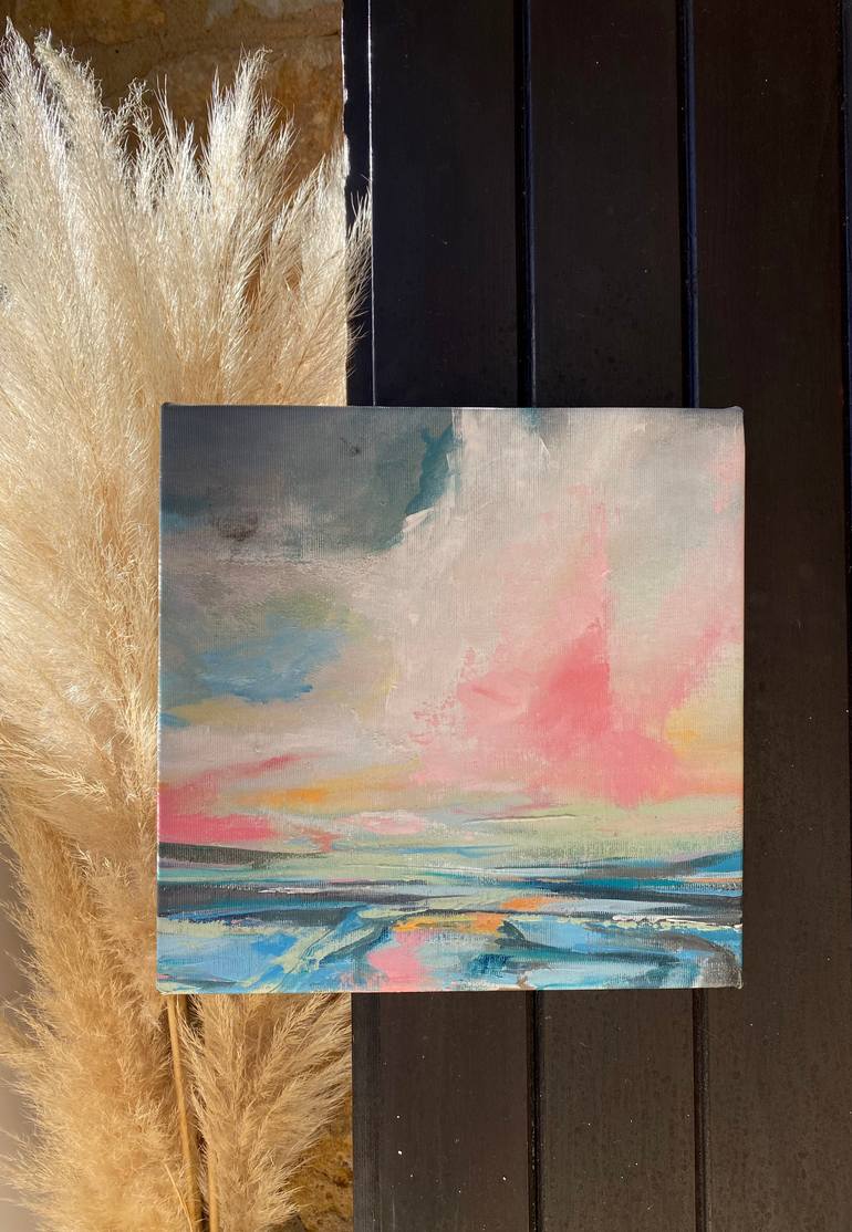 Original Figurative Seascape Painting by Kelly Allison