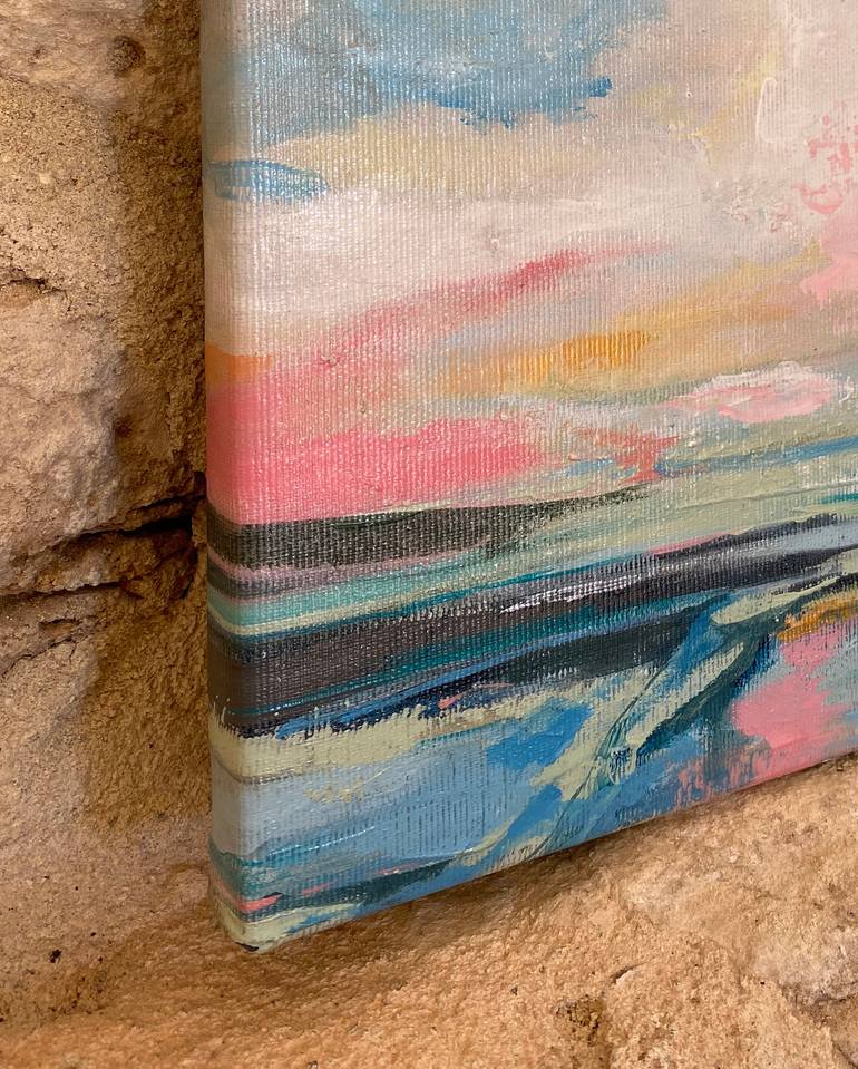 Original Figurative Seascape Painting by Kelly Allison