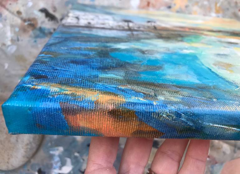 Original Figurative Seascape Painting by Kelly Allison