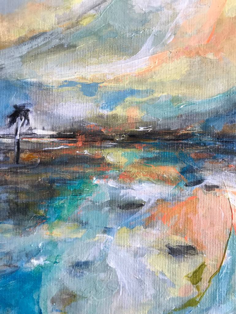 Original Figurative Seascape Painting by Kelly Allison