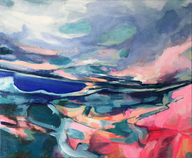Print of Abstract Paintings by Kelly Allison