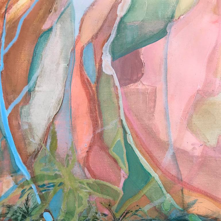 Original Fauvism Landscape Painting by Kelly Allison