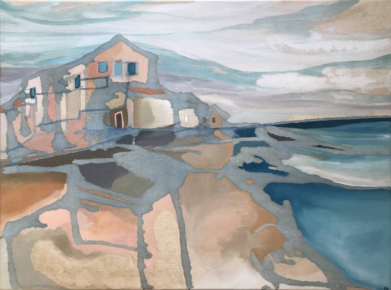 Print of Figurative Beach Paintings by Kelly Allison